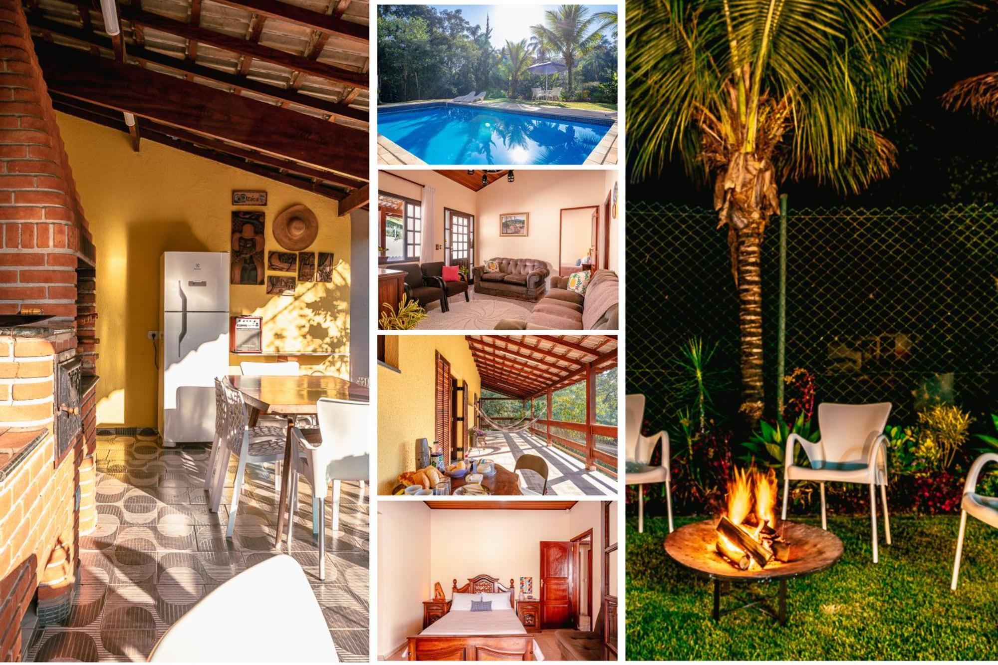 Refúgio Petfriendly A 60 Min De Sp, Ideal Familias, Wifi 200mbps * Atibaia